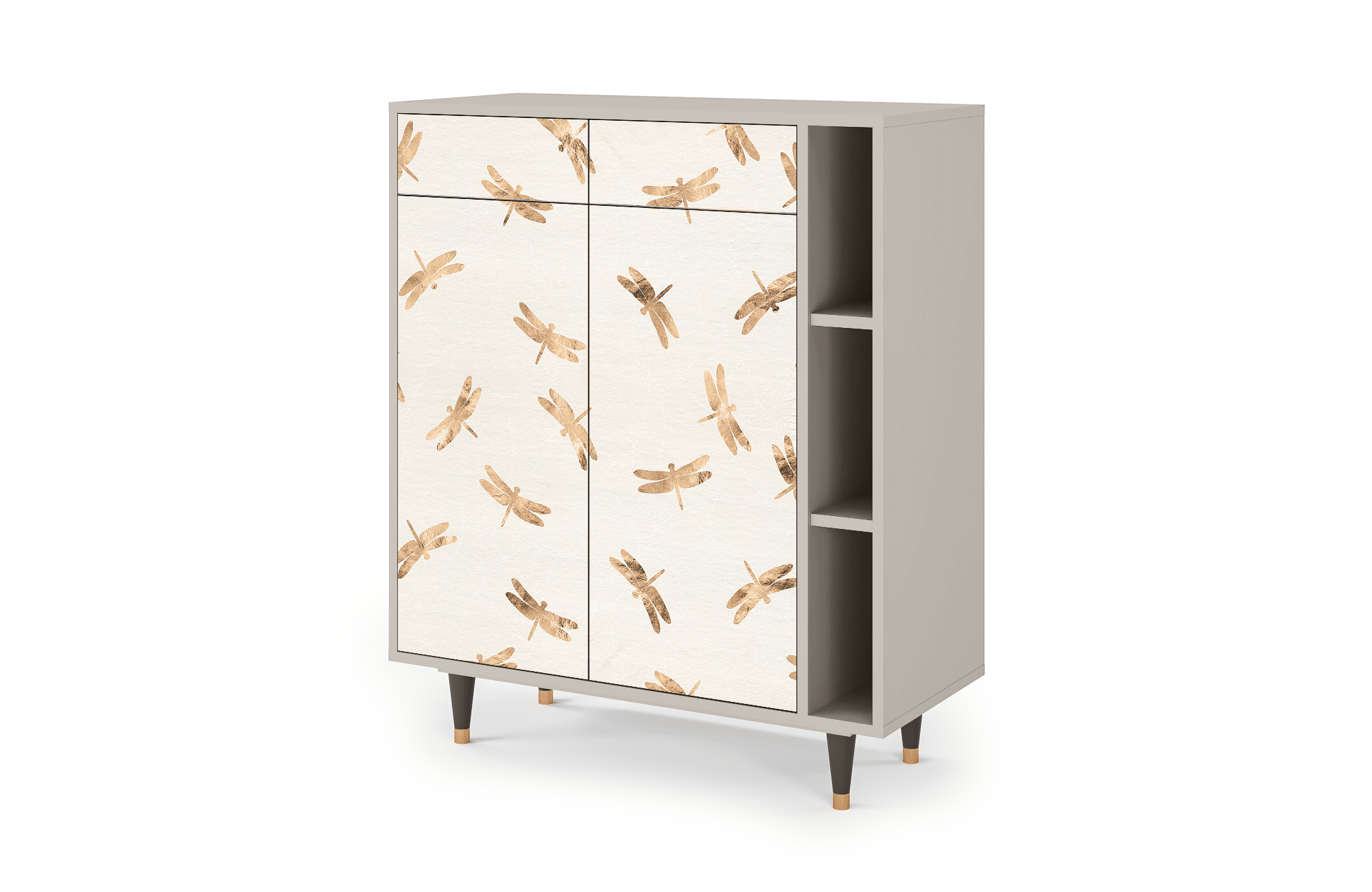 BS6_60_005 Sideboard - STORYZ - BS6 Nude Dragonflies - Sand