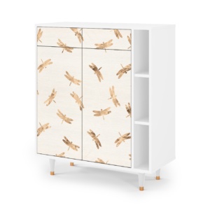 Sideboard - STORYZ - BS6 Nude Dragonflies - White
