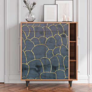 Sideboard - STORYZ - BS6 Blue Lagoon - Walnut