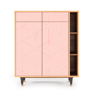 Sideboard - STORYZ - BS6 Rose Quartz - Walnut