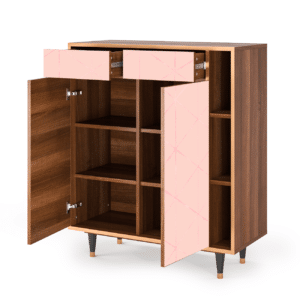 Sideboard - STORYZ - BS6 Rose Quartz - Walnut