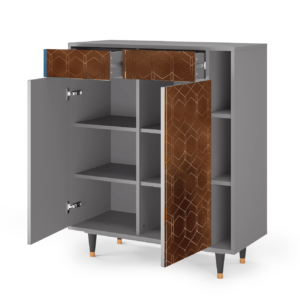 Sideboard - STORYZ - BS6 Chocolate Bar - Grey