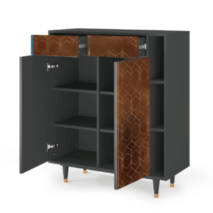Sideboard - STORYZ - BS6 Chocolate Bar - Antracite