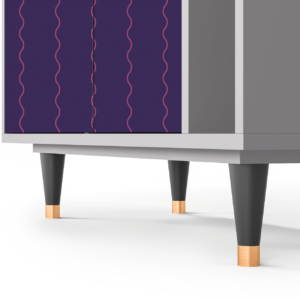 Sideboard - STORYZ - BS6 Grape Maccaroni - Grey