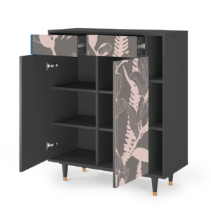 Sideboard - STORYZ - BS6 Issabelline Flower - Antracite