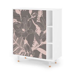 Sideboard - STORYZ - BS6 Issabelline Flower - White