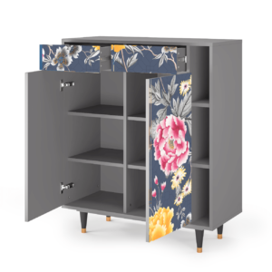 Sideboard - STORYZ - BS6 Dark Flower Bed - Grey