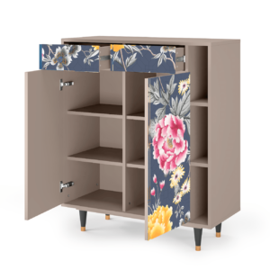 Sideboard - STORYZ - BS6 Dark Flower Bed - Latte