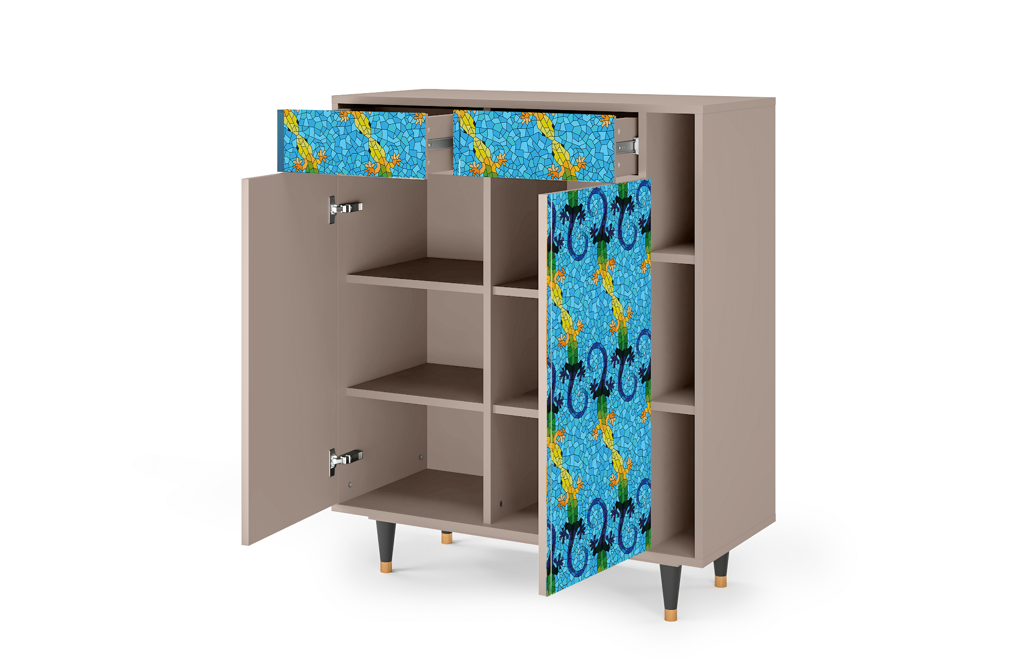 Sideboard – STORYZ – BS6 Gaudi’s Lizard – Latte Sideboard - STORYZ - BS6 Gaudi's Lizard - Latte