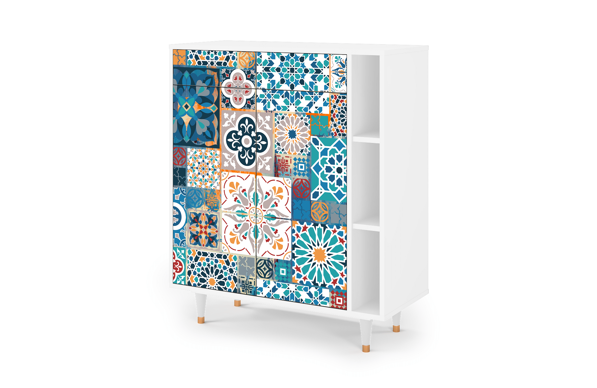 BS6_86_006 Sideboard - STORYZ - BS6 Moroccan Market - White