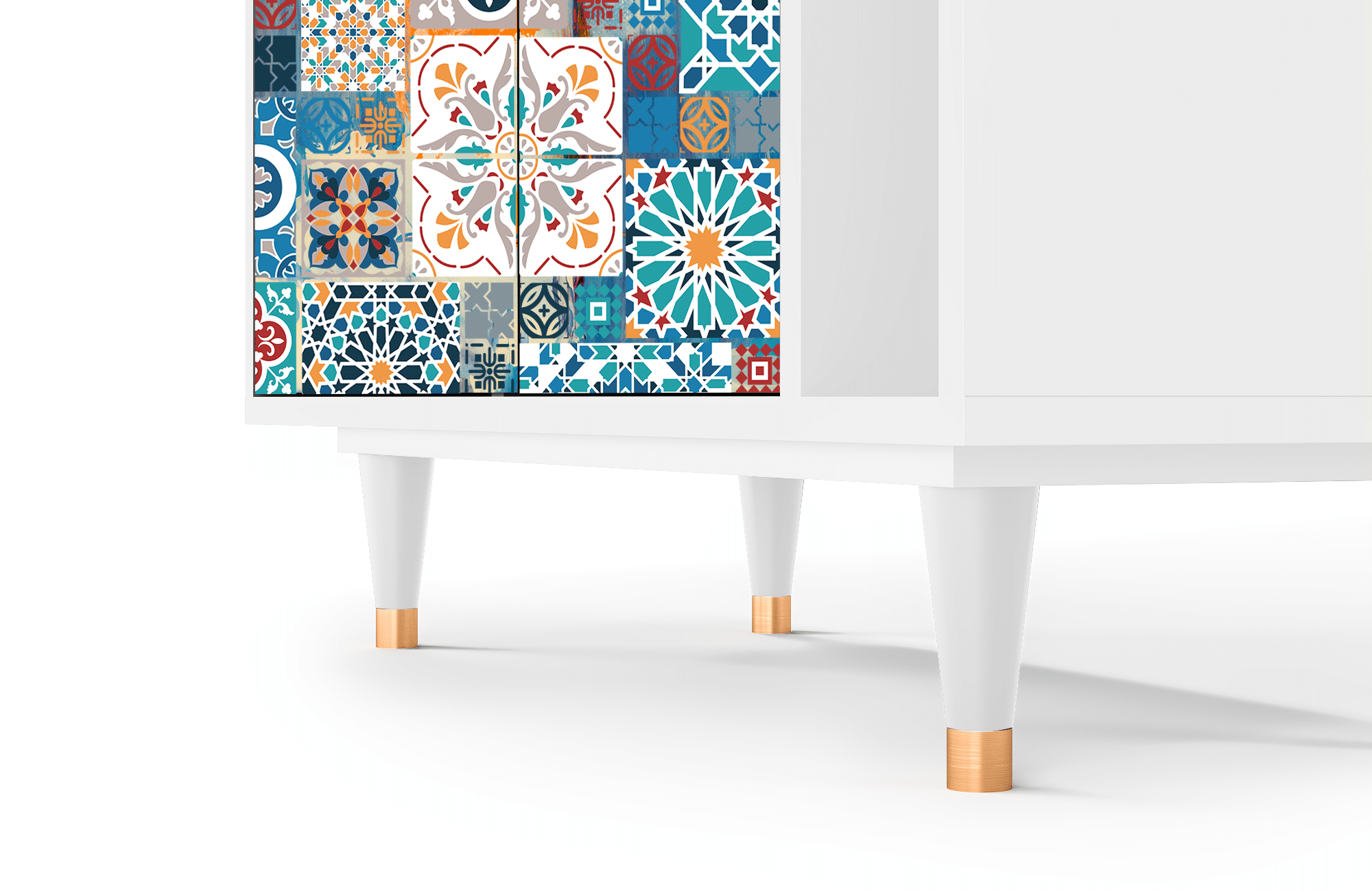 Sideboard – STORYZ – BS6 Moroccan Market – White Sideboard - STORYZ - BS6 Moroccan Market - White
