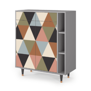 Sideboard - STORYZ - BS6 Royal Triangles - Grey