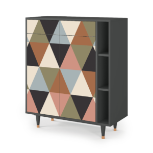 Sideboard - STORYZ - BS6 Royal Triangles - Antracite