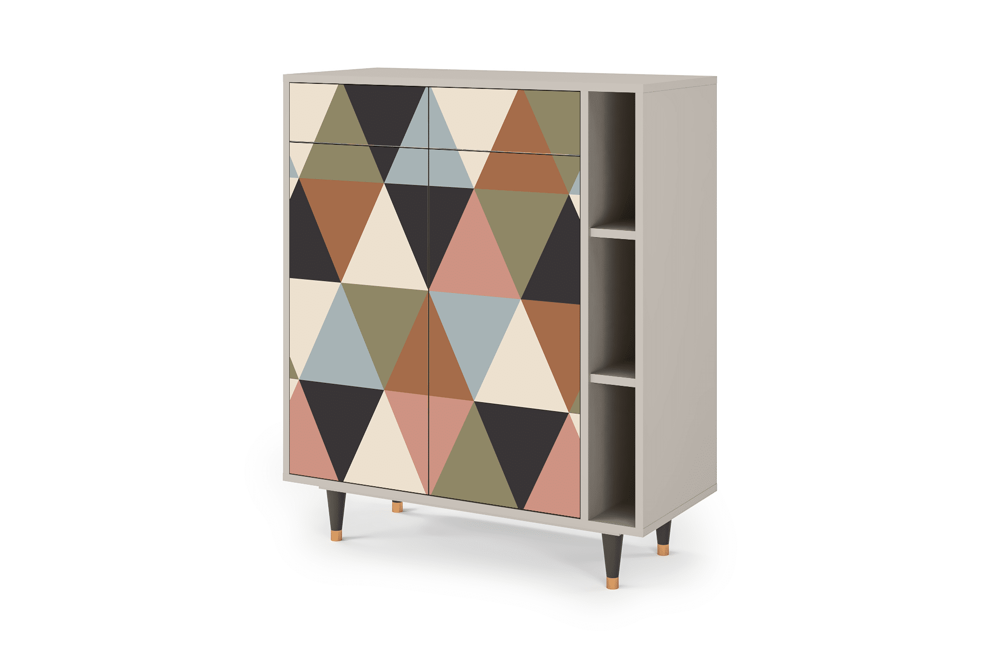 BS6_88_005 Sideboard - STORYZ - BS6 Royal Triangles - Sand