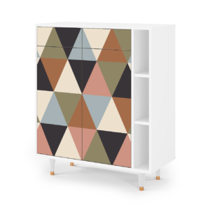 Sideboard - STORYZ - BS6 Royal Triangles - White