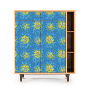 Sideboard - STORYZ - BS6 Van Gogh Lights - Walnut