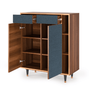 Sideboard - STORYZ - BS6 Knitted Pattern - Walnut