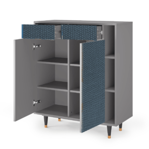 Sideboard - STORYZ - BS6 Knitted Pattern - Grey