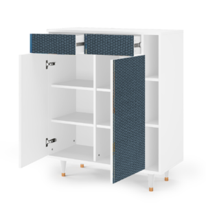 Sideboard - STORYZ - BS6 Knitted Pattern - White