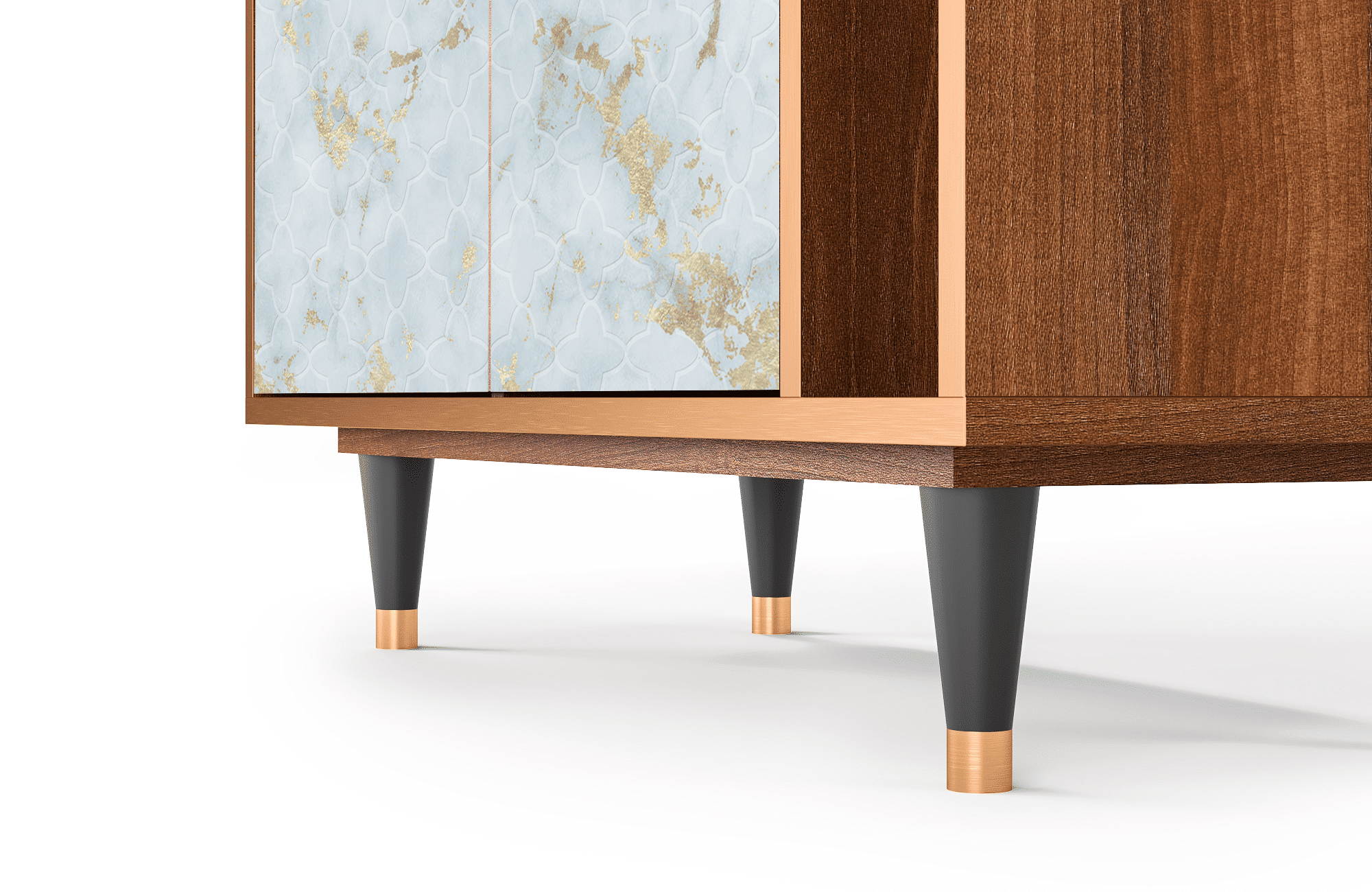 Sideboard – STORYZ – BS6 Golden Waves – Walnut Sideboard - STORYZ - BS6 Golden Waves - Walnut