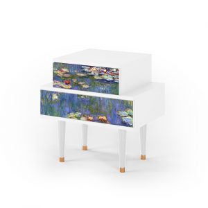Sideboard - STORYZ - NS1 The water lily pond 
 - White