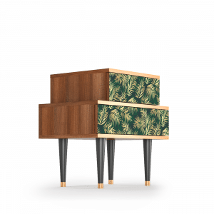 Sideboard - STORYZ - NS1 Sunny Palm Tree - Walnut