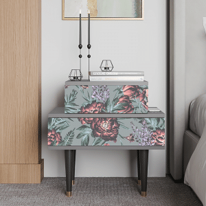 Sideboard - STORYZ - NS1 Light Peonies - Grey