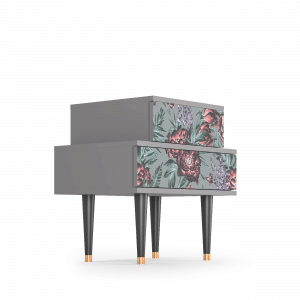 Sideboard - STORYZ - NS1 Light Peonies - Grey