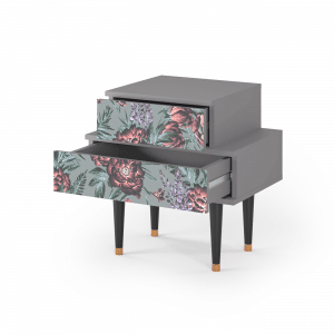 Sideboard - STORYZ - NS1 Light Peonies - Grey