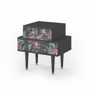 Sideboard - STORYZ - NS1 Dark Peonies - Antracite