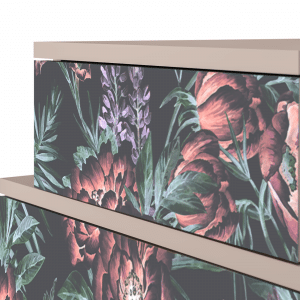 Sideboard - STORYZ - NS1 Dark Peonies - Latte