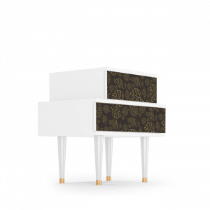 Sideboard - STORYZ - NS1 Dark Peonies - White