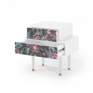 Sideboard - STORYZ - NS1 Dark Peonies - White