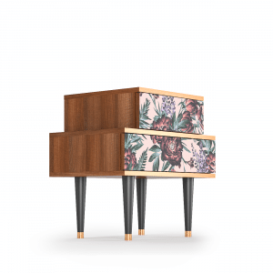 Sideboard - STORYZ - NS1 Peach Peonies - Walnut