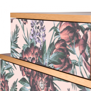 Sideboard - STORYZ - NS1 Peach Peonies - Walnut
