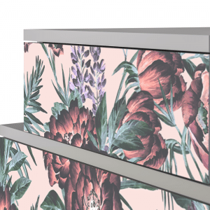 Sideboard - STORYZ - NS1 Peach Peonies - Grey