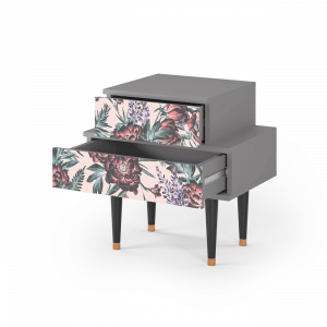Sideboard - STORYZ - NS1 Peach Peonies - Grey