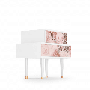 Sideboard - STORYZ - NS1 Peach Peonies - White