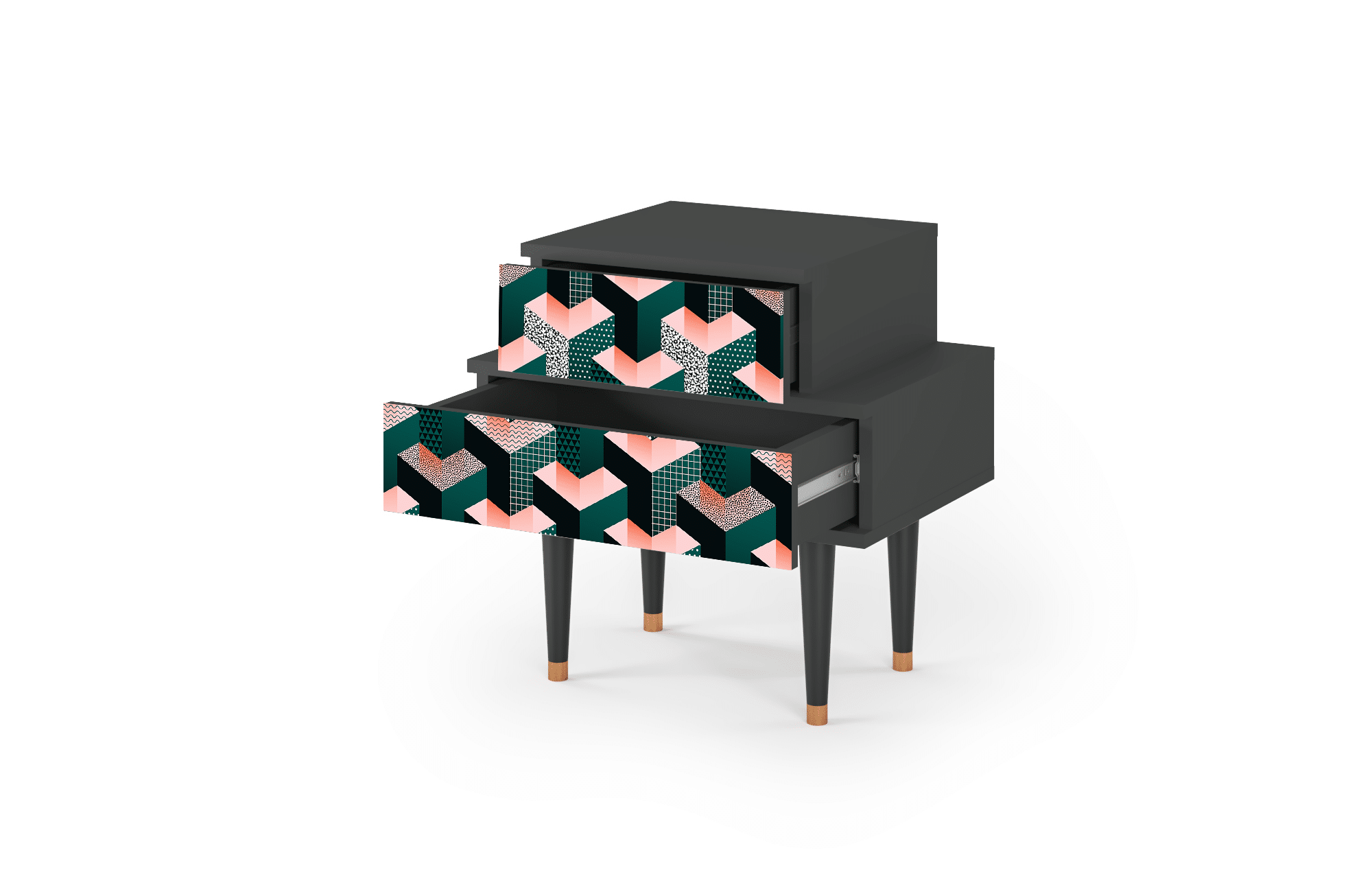 Sideboard – STORYZ – NS1 Geometric Madness – Antracite Sideboard - STORYZ - NS1 Geometric Madness - Antracite