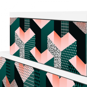 Sideboard - STORYZ - NS1 Geometric Madness - White