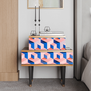 Sideboard - STORYZ - NS1 Pinky Squares - Walnut