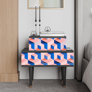 Sideboard - STORYZ - NS1 Pinky Squares - Antracite