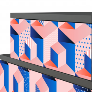 Sideboard - STORYZ - NS1 Pinky Squares - Antracite