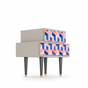 Sideboard - STORYZ - NS1 Pinky Squares - Sand