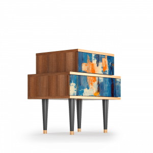 Sideboard - STORYZ - NS1 Abstract Expressionism - Walnut
