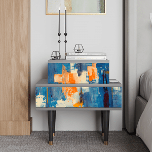 Sideboard - STORYZ - NS1 Abstract Expressionism - Grey