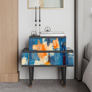 Sideboard - STORYZ - NS1 Abstract Expressionism - Antracite
