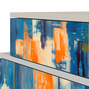 Sideboard - STORYZ - NS1 Abstract Expressionism - Sand