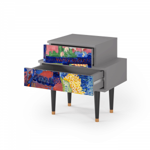 Sideboard - STORYZ - NS1 Charing Cross Bridge - Grey
