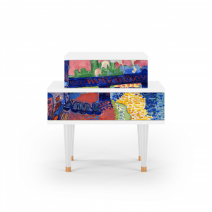 Sideboard - STORYZ - NS1 Charing Cross Bridge - White